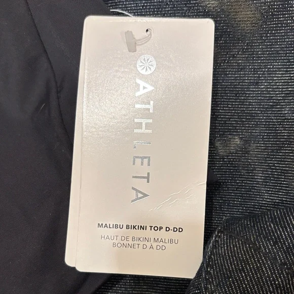 Athleta Midnight Black Sports Top - Picture 3 of 4